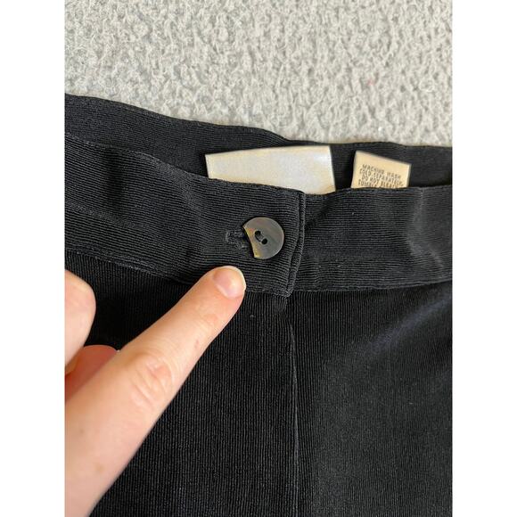 Chicos Traveler Pants Medium Short 1.5 Zip Up Ankle Slinky Stretch High Rise - Picture 2 of 13